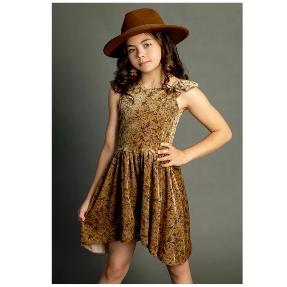 Joyfolie | Cowgirl Prairie Aubri Ribbed Romper Vintage Honey Floral | 12 — image 2 of 8